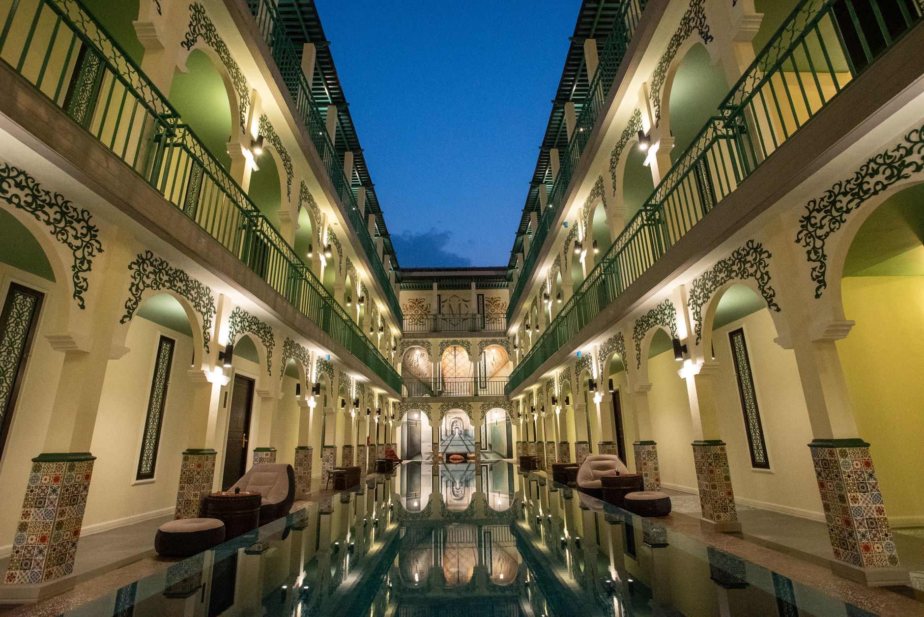 Le Muuch Hotel Boutique pool in Valladolid